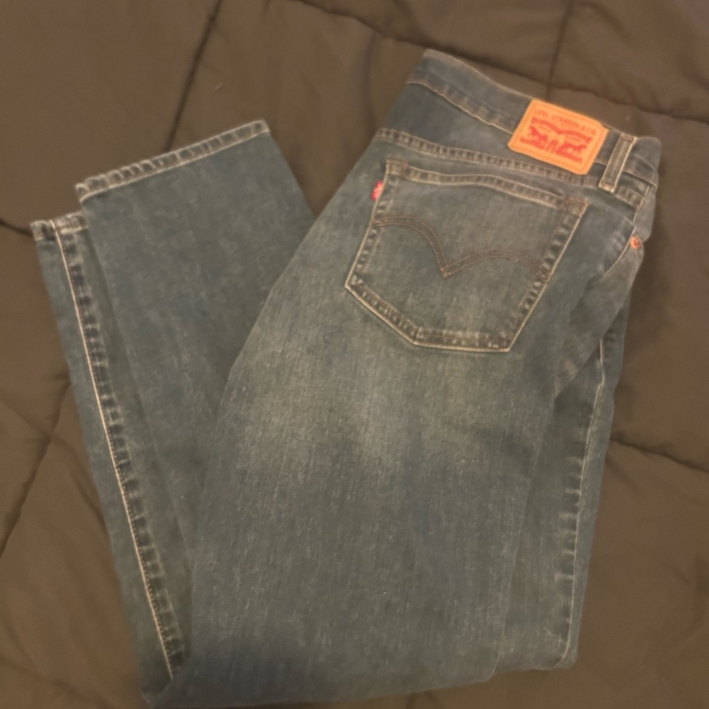 Levi's Dark Blue Boyfriend Jeans